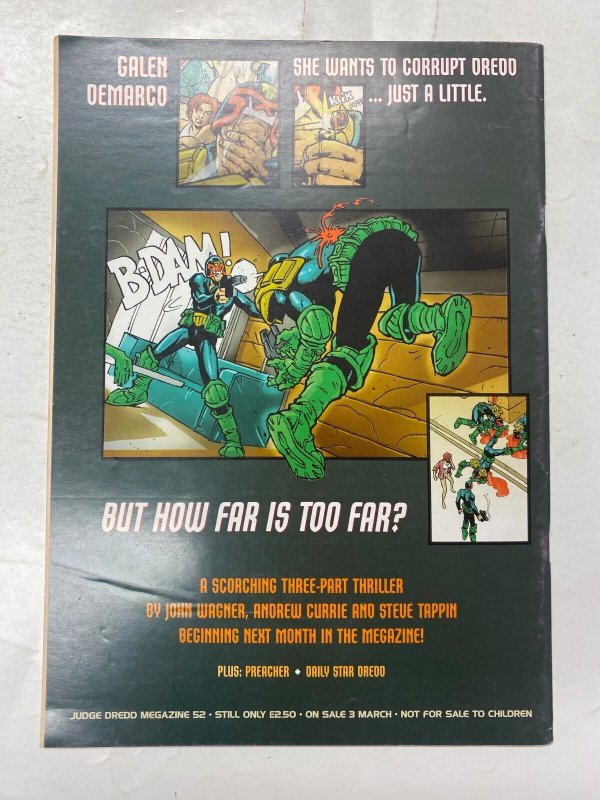 Judge Dredd Megazine (Volume 3) # 51 UK Comic Book Magazine 7 KM43