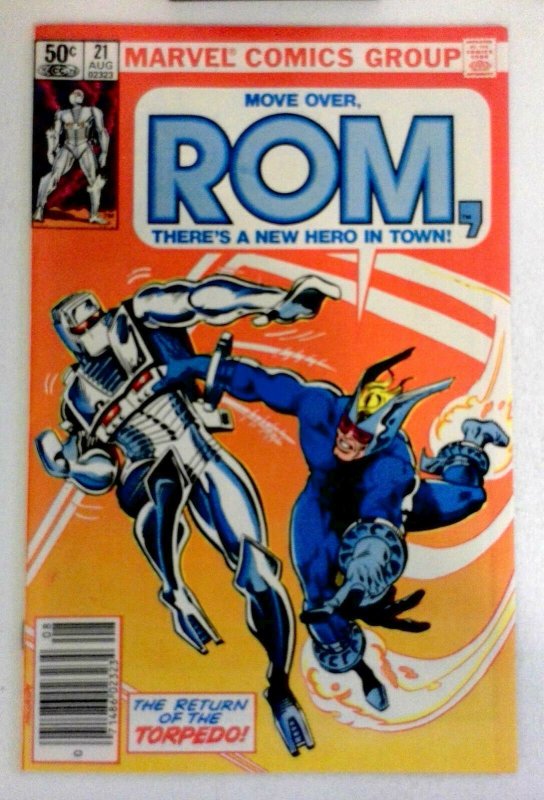 Rom #21 Marvel 1981 NM- Bronze Age Comic Book 1st Print