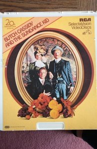 Butch Cassidy and the Sundance kid(sealed)RCA select a vision videodisc