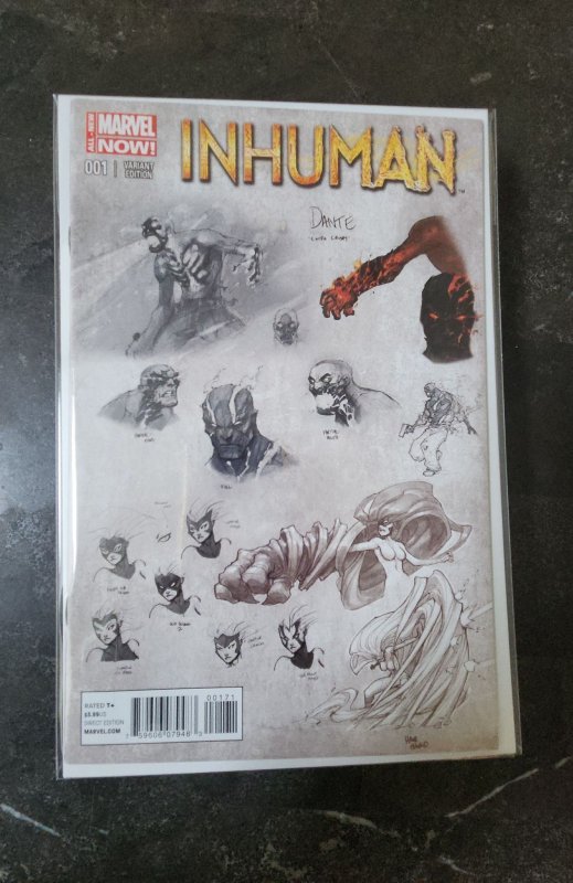 Inhuman #1 Design Cover (2014)