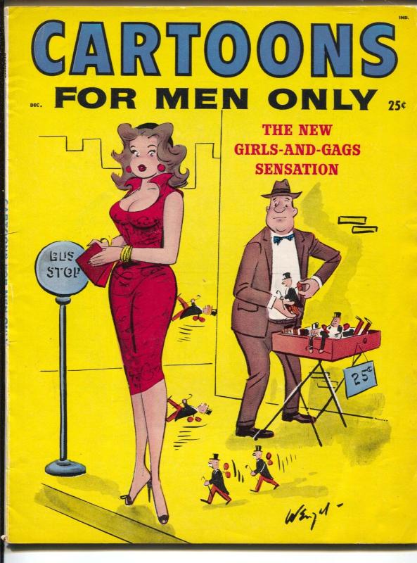 Cartoons For Men Only #2 12/1958-Atlas-Bill Wenzel-Charles Copeland-FN