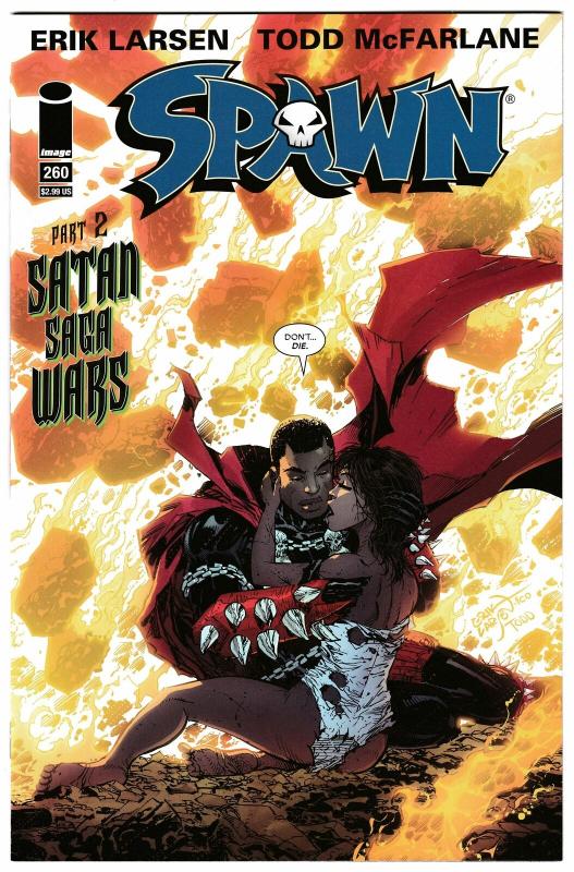 Spawn #260 Satan Saga Wars Pt 2 / Erik Larsen Cvr (Image, 2016) NM