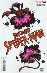 Uncanny Spiderman #1 Skottie Young Variant Marvel Comics 2023
