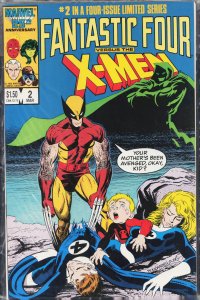 Fantastic Four vs. X-Men #2 (1987) Fantastic Four