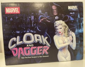 Diamond Select Cloak And Dagger Marvel Mini-Bust Two-Pack