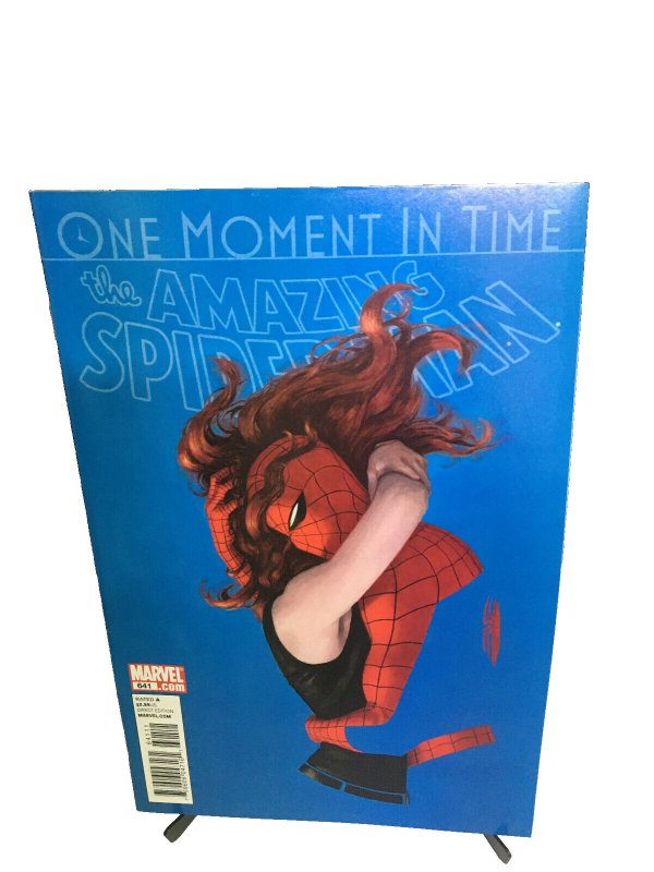 Amazing Spider-Man #641 Negative Space Cover Paolo Rivera 2010 Marvel Comics