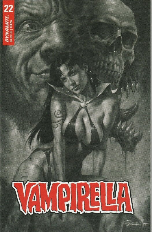 Vampirella # 22 Parrillo B&W Variant 1:10 Cover NM Dynamite [C1]