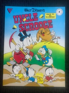 1987 UNCLE SCROOGE Back to the Klondike Gladstone Comic Album #4 SC VF 8.0