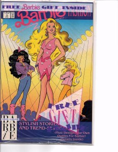 Marvel Comics Barbie #1 (1991) Cover B Poly-bagged unopened w/Free Gift inside