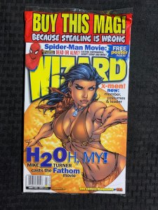 2000 WIZARD Magazine #102 SEALED Fathom Movie / Dan Jergens with Inserts