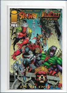 Spawn WildCATS 1,2,3,4 NM Investor Set Image Comics 1996 Alan Moore  nw111