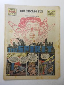 The Spirit #186 (1943) Newsprint Comic Insert Rare!