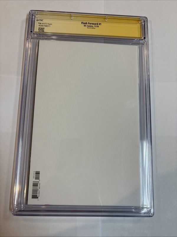 Flash Forward (2019) # 1 (CGC 9.6 SS) Sketch Scott Lobdell