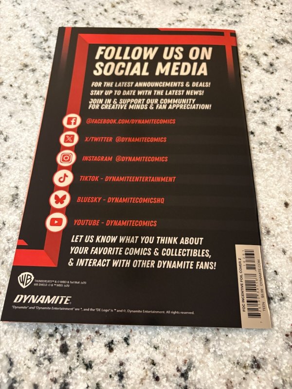 Thundercats # 16 NM Dynamite Comic Book 1st Print Liono Pantha Variant Z 7 J436