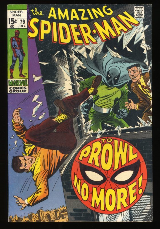 Amazing Spider-Man #79 FN+ 6.5 2nd Appearance Prowler! Romita Cover!