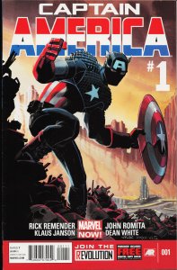 Captain America #1 (2013) Captain America [Key Issue]