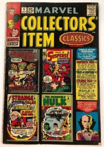 MARVEL COLLECTORS ITEM CLASSICS 5 VG+ Oct. 1966 COMICS BOOK