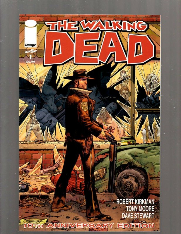 5 Walking Dead Image Comic Books # 110 + FCBD + # 1 Ann Governor Tyreese RP4