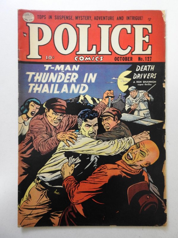 Police Comics #127 (1953) GD Condition!