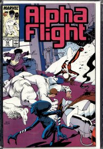 Alpha Flight #54 (1988) Alpha Flight