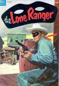 Lone Ranger, The (Dell) #77 GD ; Dell | low grade comic November 1954 western he