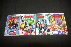 AVENGERS EARTHS MIGHTIEST HEROES 1-4 SET/LOT 4PC