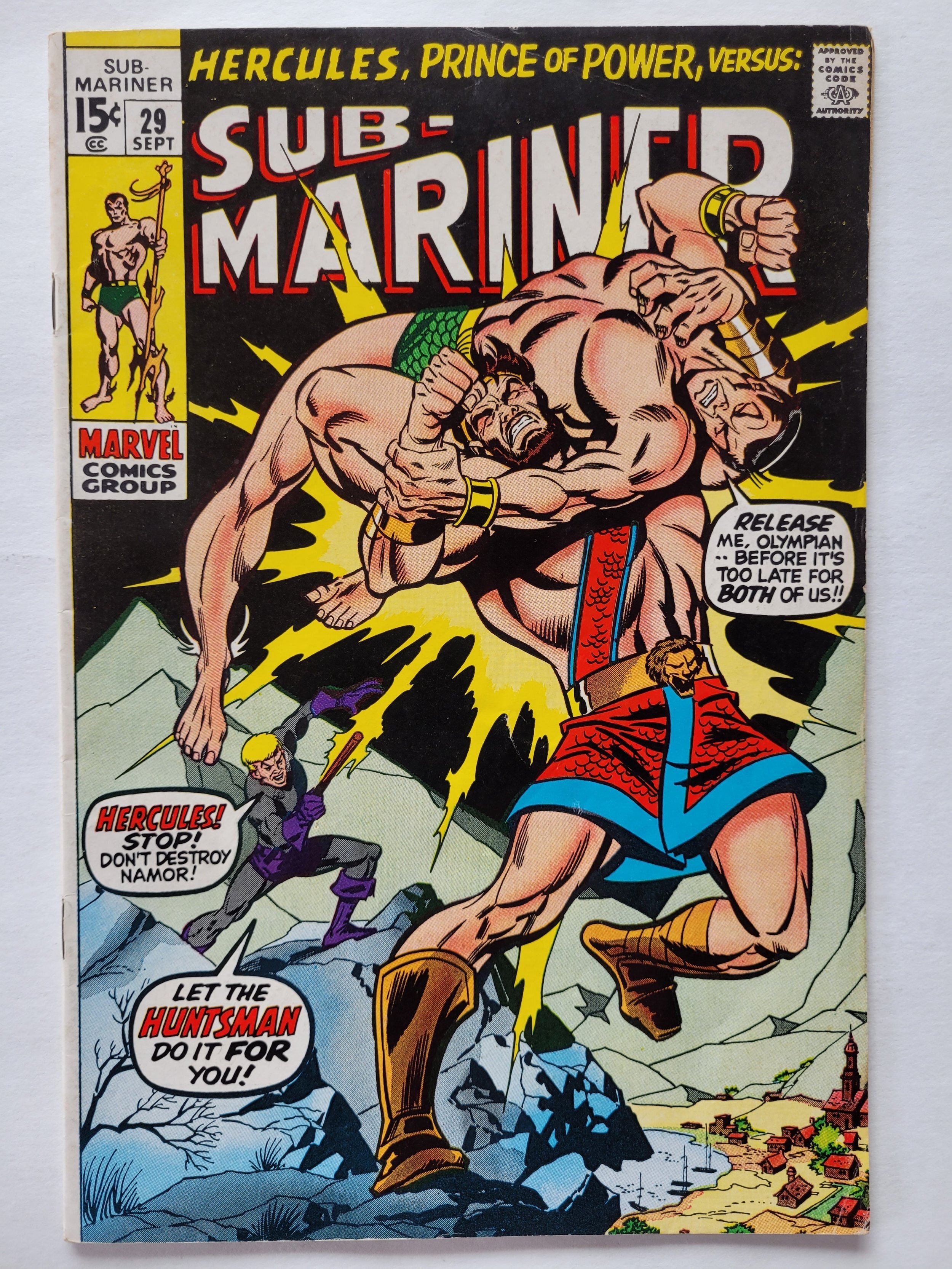 Sub-Mariner #22 (February, 1970)  Attack of the 50 Year Old Comic