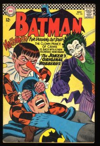 Batman #186 1st Appearance Gaggy! Joker Cover!