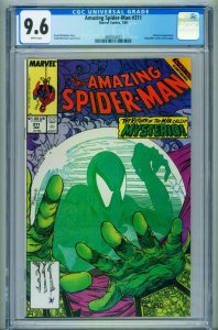 AMAZING SPIDER-MAN #311 CGC 9.6 1989-MARVEL COMICS-MYSTERIO-4080534023