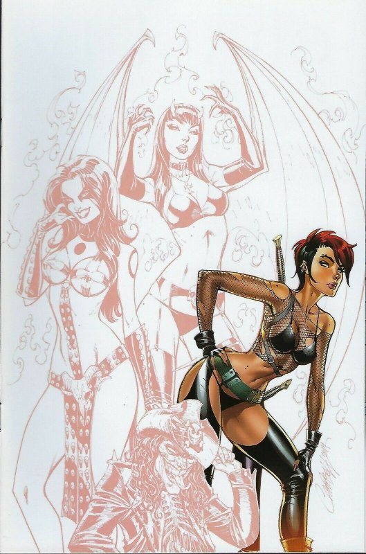 Chastity # 1 J. Scott Campbell 1 in 15 Carve Out Virgin Tint Variant Cover !! NM 