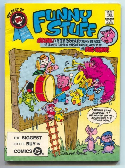 Best Of DC #37 1983- FUNNY STUFF-SHELDON MAYER ART -Digest