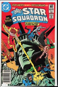 All-Star Squadron #5 Newsstand Edition (1982) All-Star Squadron [Key Issue]