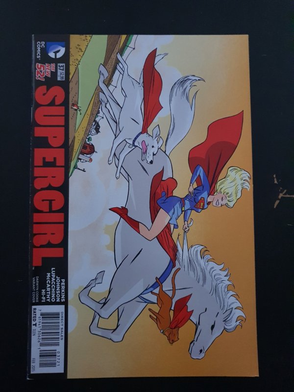 Supergirl #37 Darwyn Cooke Cover (2015)