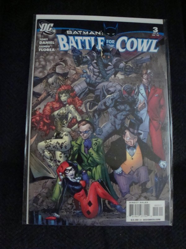 Batman: Battle for the Cowl #3 (2009) DC Comics Tony S. Daniel Story & Art