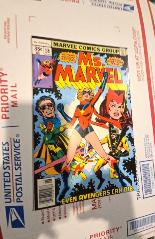 Ms. Marvel #18 (1978) first app of Mystique VFcond