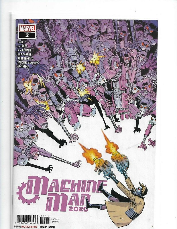 Machine Man 2020 #2 Cover A (Near Mint/Mint)  nw07