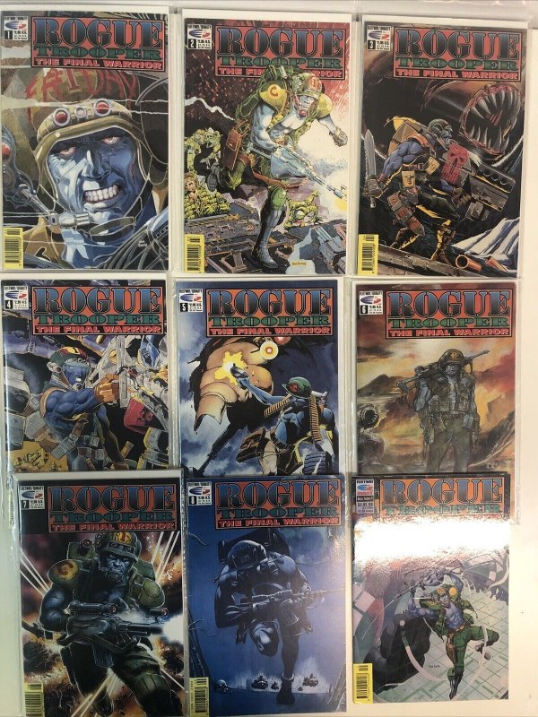 Rogue Trooper The Final Warrior (1992) Complete Set # 1-9 (VF/NM) Fleetway