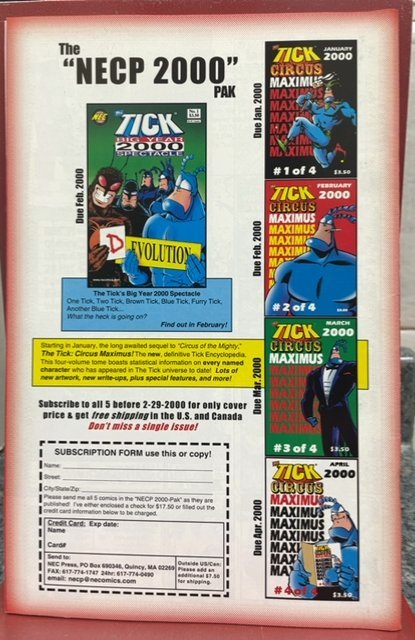 Tick: Heroes of the City #6 (1999)