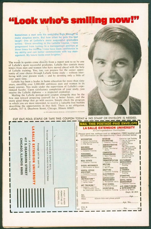 Fantastic Four 177 VF- 7.5 1st Texas Twister Marvel 1976