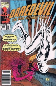 Daredevil #282 (Newsstand) VG ; Marvel | low grade comic Silver Surfer Mephisto