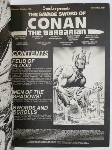 Savage Sword of CONAN #106 Michael Golden Cover 1984 Marvel Comics 