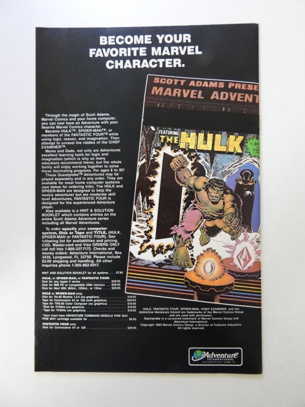 The Avengers #267 (1986) VF condition