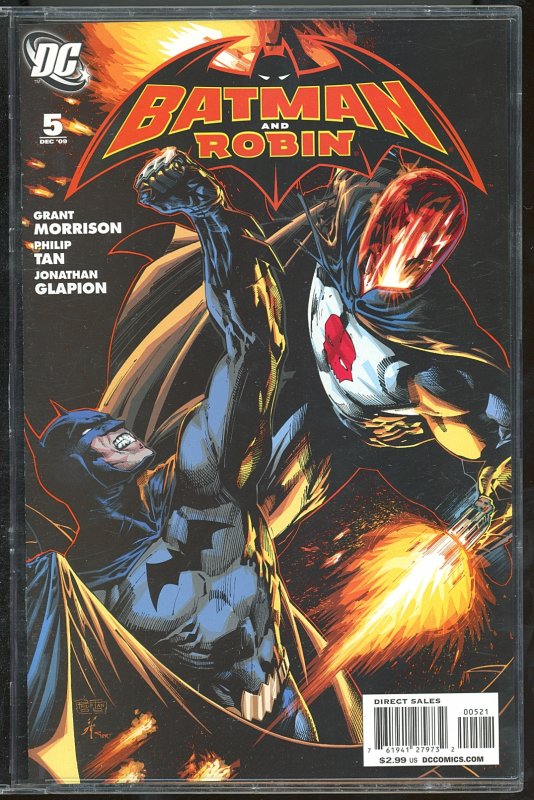 Batman and Robin #5 Variant Cover (2009) Batman and Robin