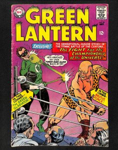 Green Lantern #39 Full Page Ad for JLA #1!