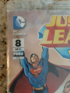 Justice League Walking On Fire Comic Book FREE SHIPPING