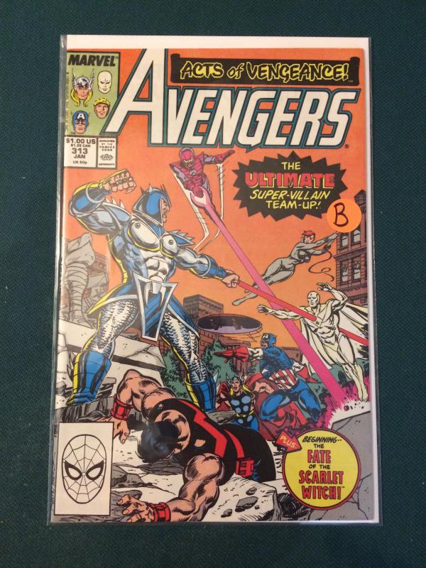Avengers #313 ACTS Of VENGEANCE!
