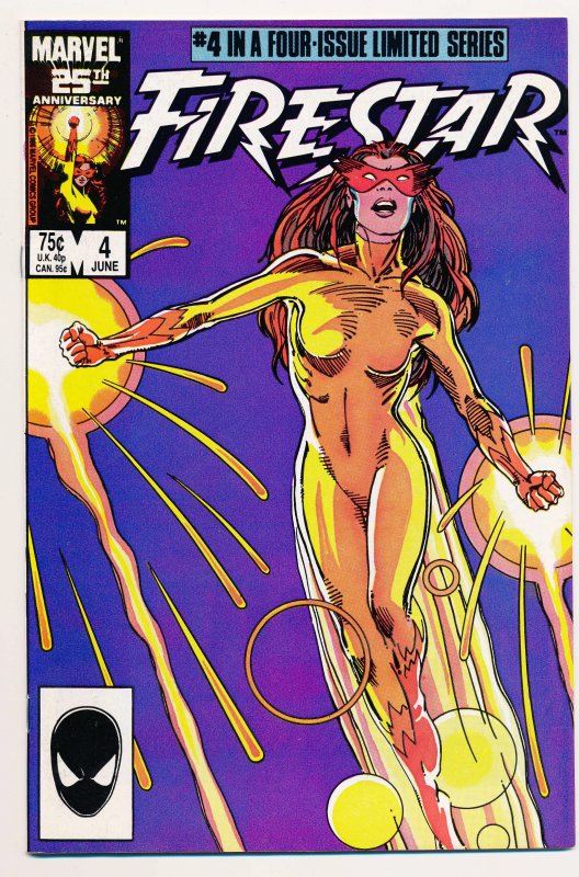 Firestar (1986) #1-4 VF Complete Series