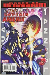 ULTIMATE CAPTAIN AMERICA ANNUAL#1 VF/NM 2008 VS BLACK PANTHER MARVEL COMICS