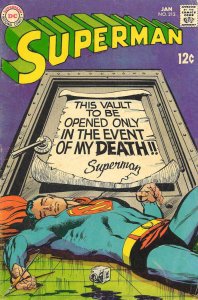 Superman (1st Series) #213 VG ; DC | low grade comic