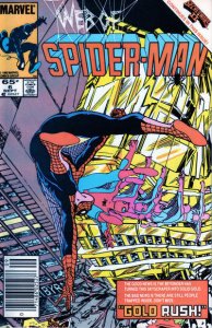 Web of Spider-Man, The #6 (Newsstand) FN ; Marvel | Secret Wars II John Byrne